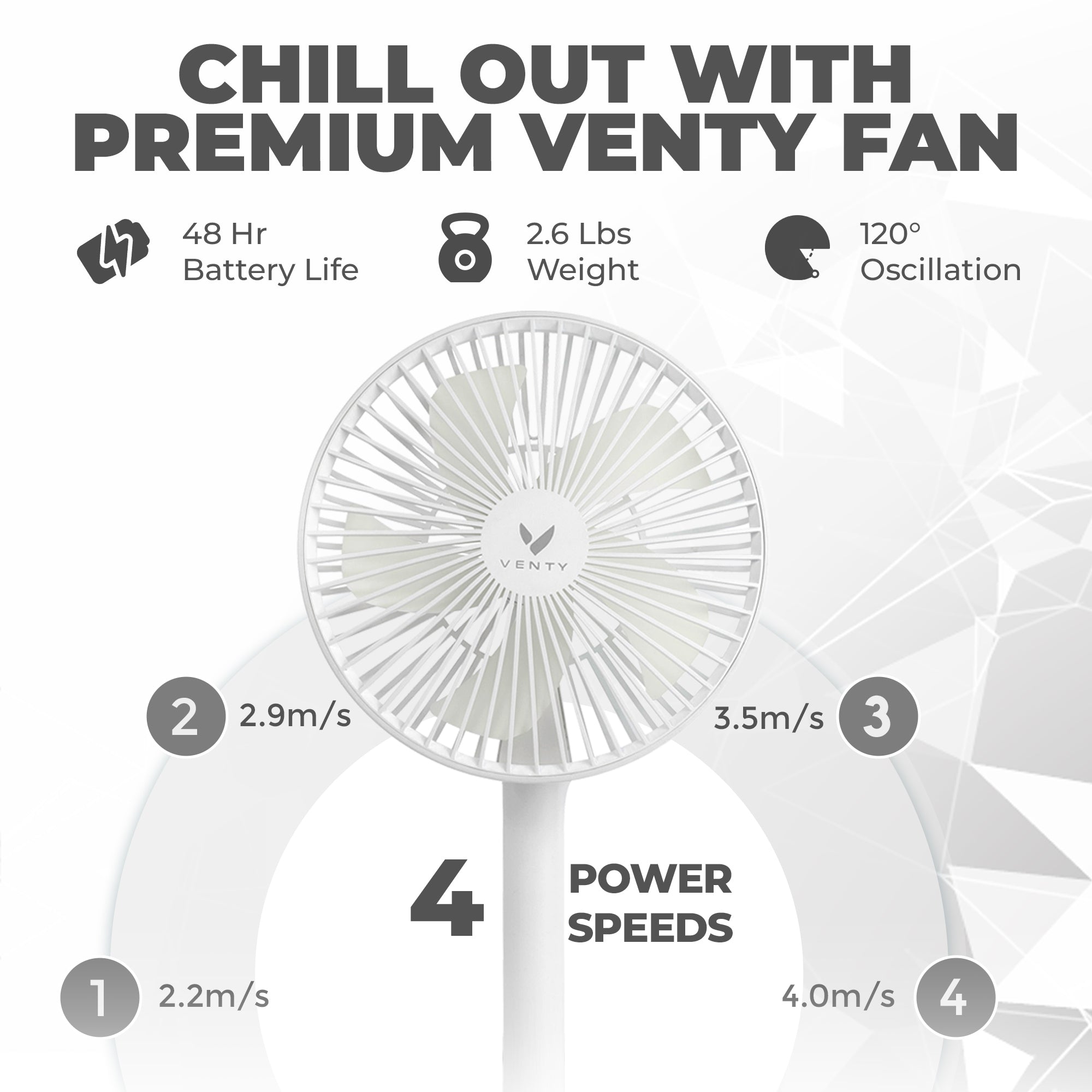 Portable Foldable Fan®