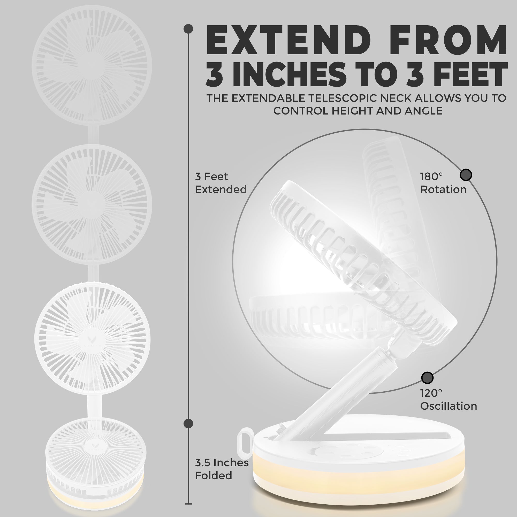 Portable Foldable Fan®
