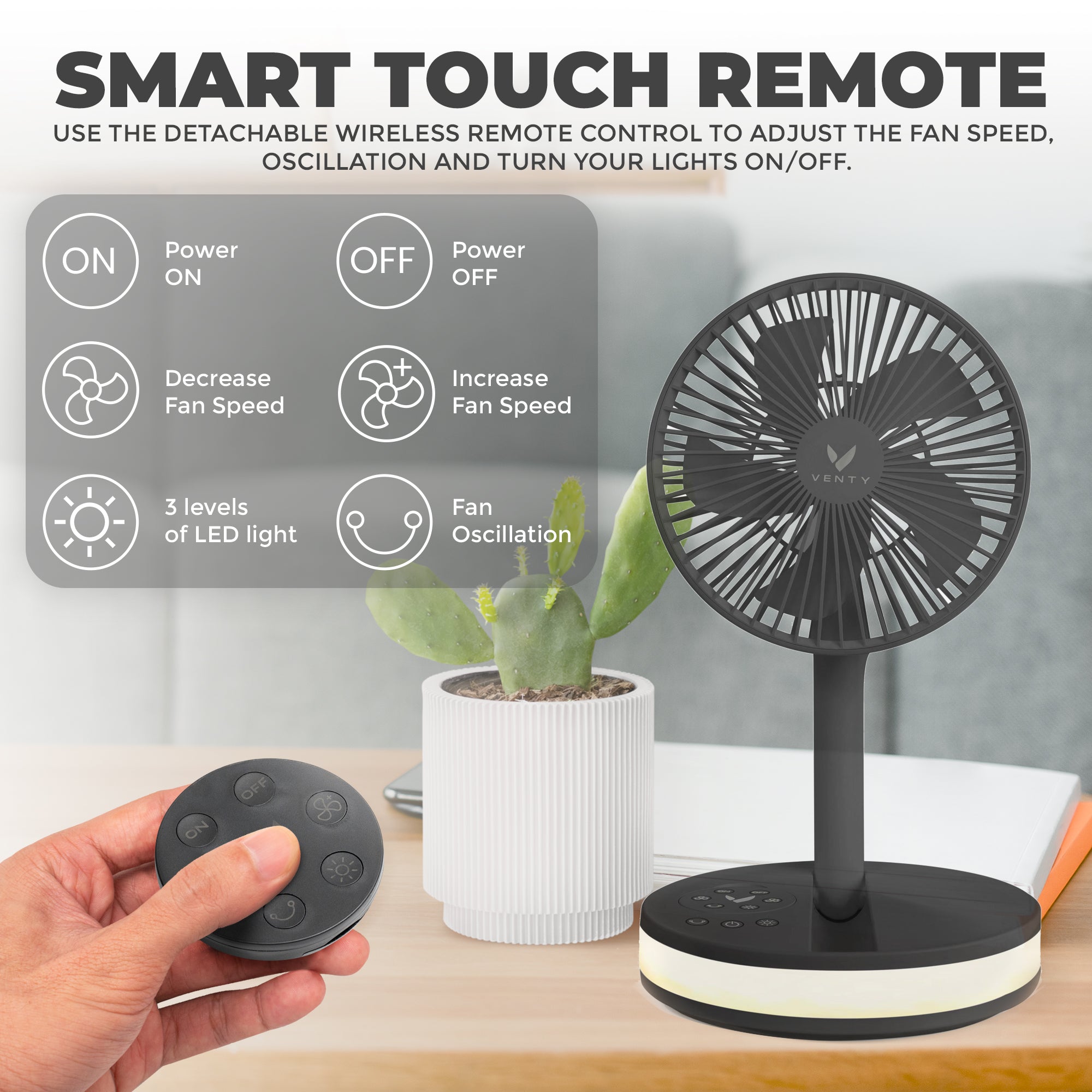 Portable Foldable Fan®