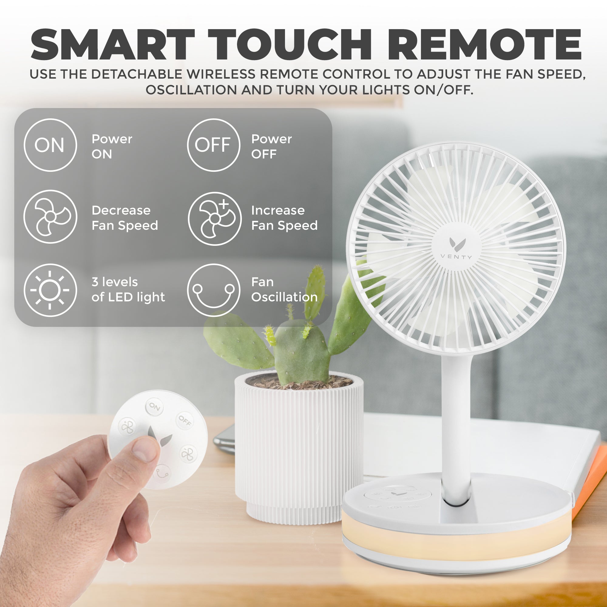 Portable Foldable Fan®