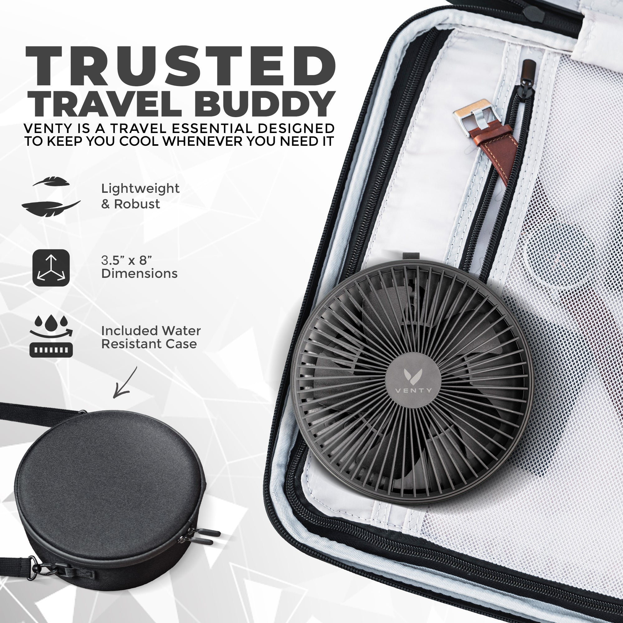 Portable Foldable Fan®